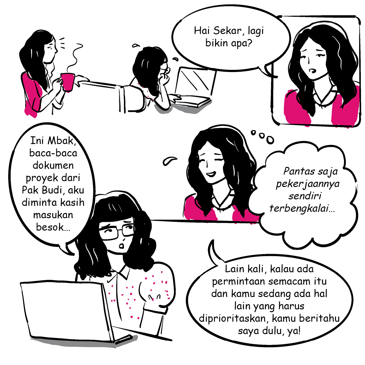 Komik Menjadi Pemimpin Perempuan By Womenlead