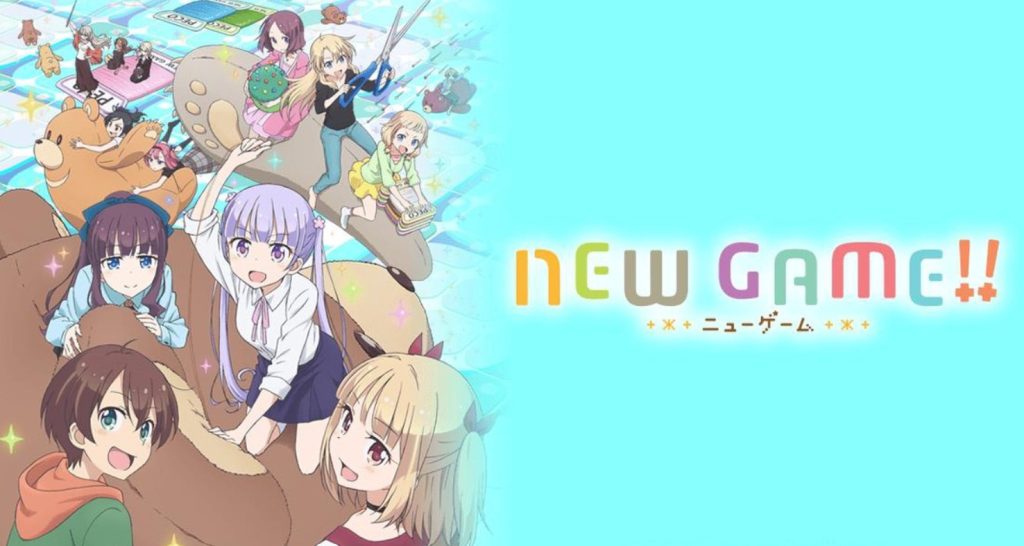 anime dunia kerja new game!!