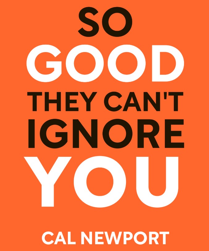 Rekomendasi Buku So Good They Can’t Ignore You – Cal Newport