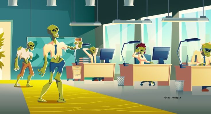 apa itu office zombie di tempat kerja