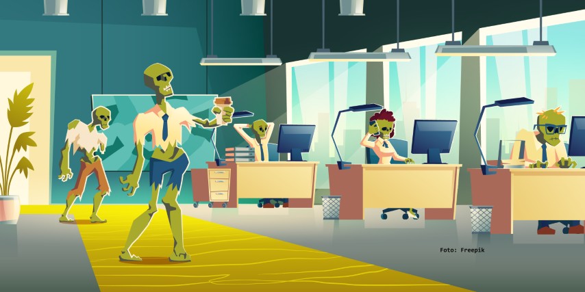 apa itu office zombie di tempat kerja